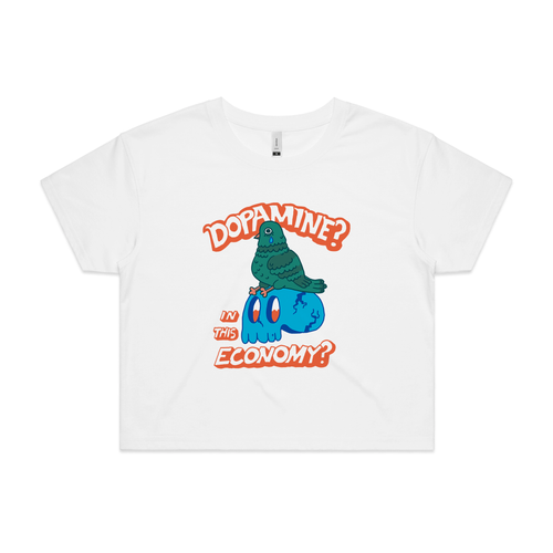 Dopamine Tee by Lonely Kids Club. All clothing from our T-shirts to our shorts and hoodies are ethically made, and printed packed and shipped from Sydney.