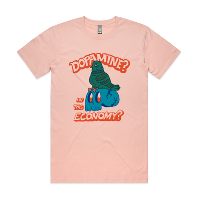 Dopamine Tee by Lonely Kids Club. All clothing from our T-shirts to our shorts and hoodies are ethically made, and printed packed and shipped from Sydney.
