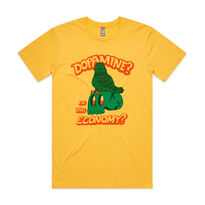 Dopamine Tee by Lonely Kids Club. All clothing from our T-shirts to our shorts and hoodies are ethically made, and printed packed and shipped from Sydney.