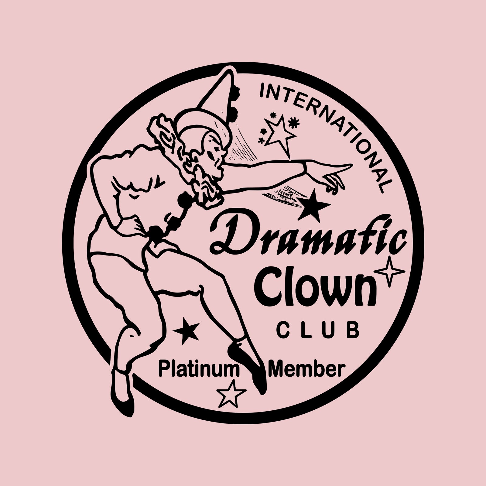 Dramatic Clown Club Tee