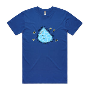 Drink Water Tee by Lonely Kids Club. All clothing from our T-shirts to our shorts and hoodies are ethically made, and printed packed and shipped from Sydney.