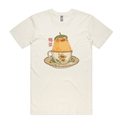 Duck Tea Tee by Lonely Kids Club. All clothing from our T-shirts to our shorts and hoodies are ethically made, and printed packed and shipped from Sydney.