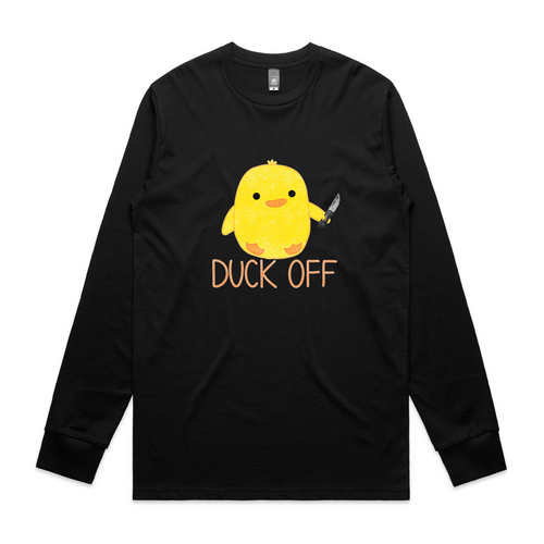 Duck Off Tee by Lonely Kids Club. All clothing from our T-shirts to our shorts and hoodies are ethically made, and printed packed and shipped from Sydney.