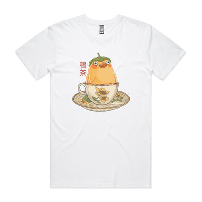 Duck Tea Tee by Lonely Kids Club. All clothing from our T-shirts to our shorts and hoodies are ethically made, and printed packed and shipped from Sydney.