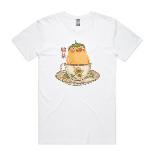 Duck Tea Tee by Lonely Kids Club. All clothing from our T-shirts to our shorts and hoodies are ethically made, and printed packed and shipped from Sydney.