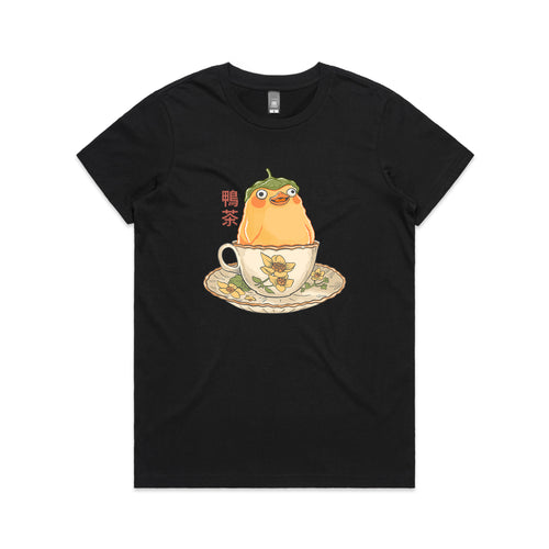 Duck Tea Tee by Lonely Kids Club. All clothing from our T-shirts to our shorts and hoodies are ethically made, and printed packed and shipped from Sydney.