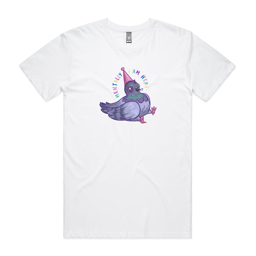 Dunce Pigeon Tee by Lonely Kids Club. All clothing from our T-shirts to our shorts and hoodies are ethically made, and printed packed and shipped from Sydney.