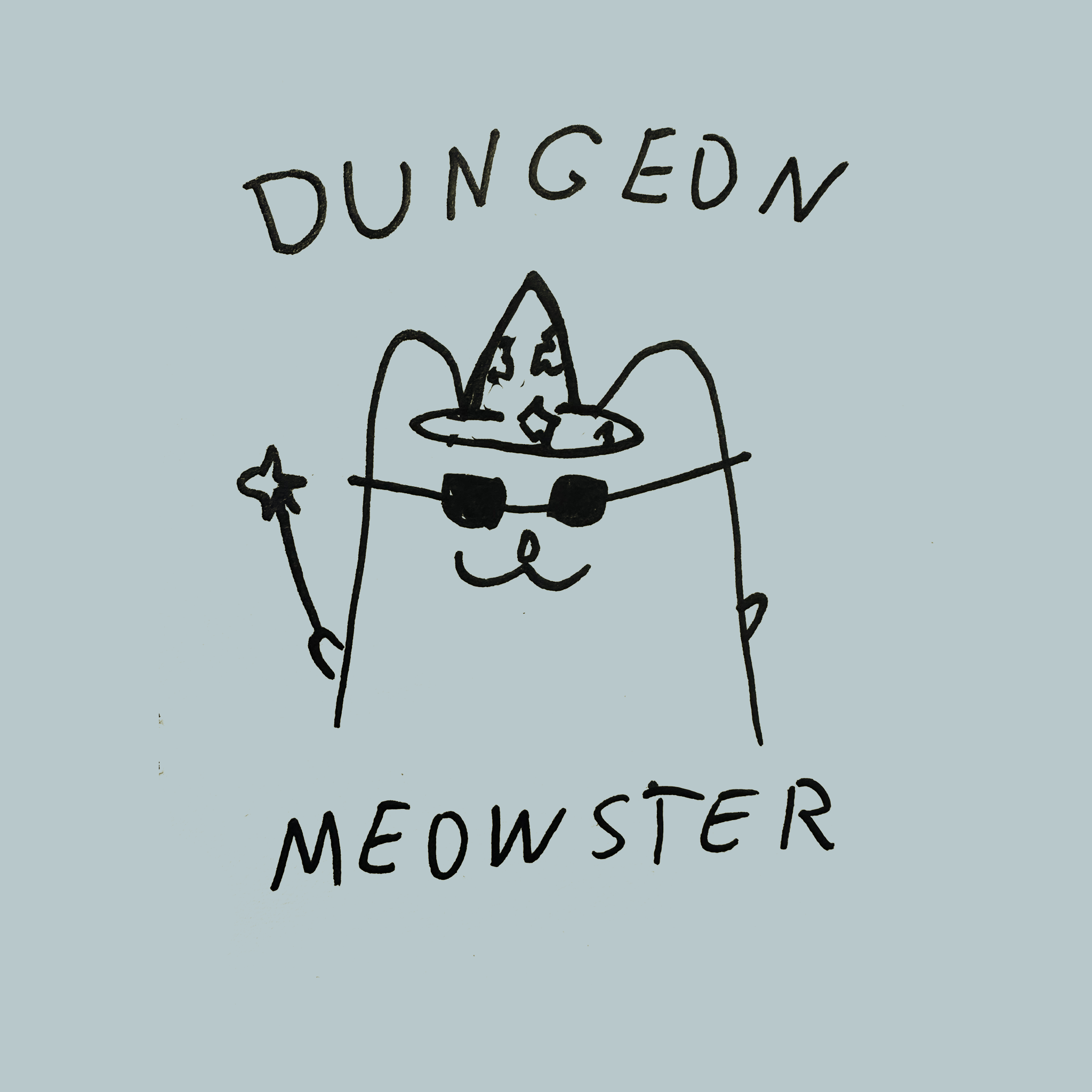 Dungeon Meowster Tee