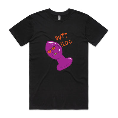 Dutt Plug T-shirt by Lonely Kids Club. Printed on premium 100% cotton shirts in Sydney. 