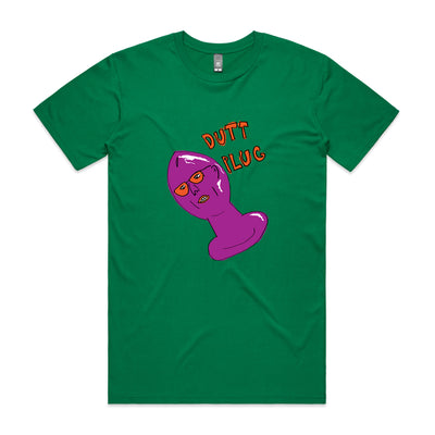 Dutt Plug T-shirt by Lonely Kids Club. Printed on premium 100% cotton shirts in Sydney. 