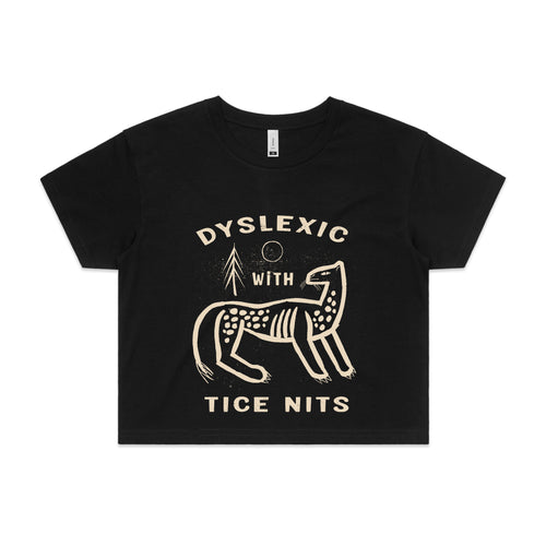 Dyslexic Tee by Lonely Kids Club. All clothing from our T-shirts to our shorts and hoodies are ethically made, and printed packed and shipped from Sydney.