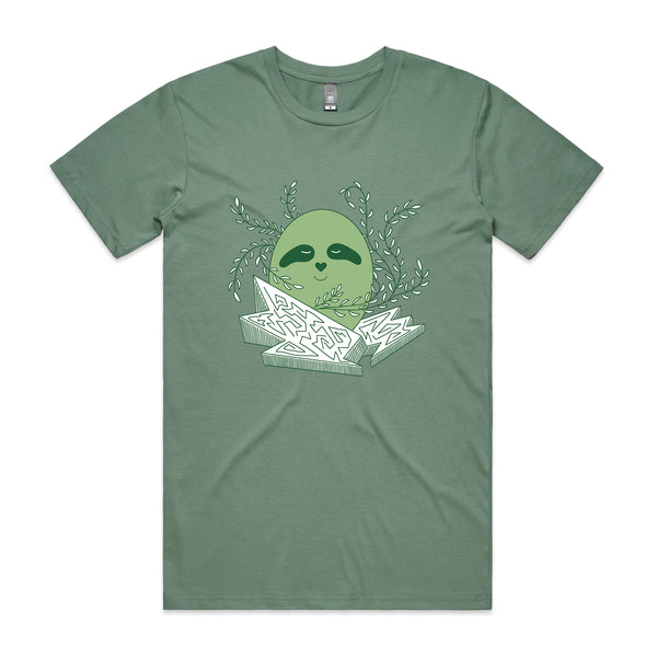 Earth Elemental Egg Sloth Tee