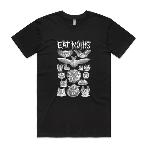 Eat Moths Tee by Lonely Kids Club. All clothing from our T-shirts to our shorts and hoodies are ethically made, and printed packed and shipped from Sydney.