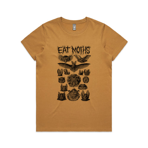 Eat Moths Tee by Lonely Kids Club. All clothing from our T-shirts to our shorts and hoodies are ethically made, and printed packed and shipped from Sydney.