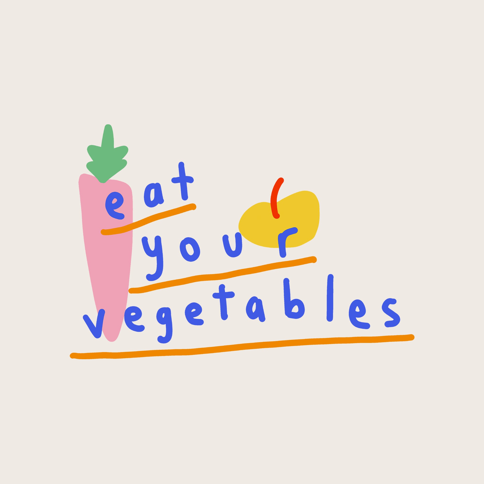 Eat Your Vegetables Tote