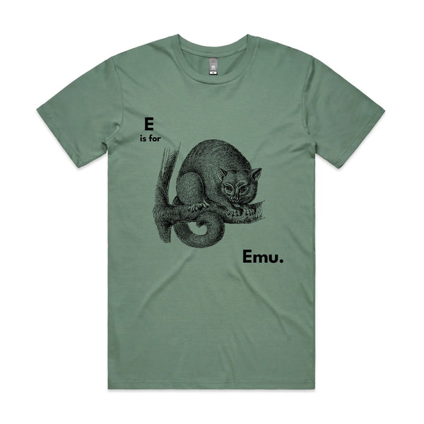 E Is For Emu Tee