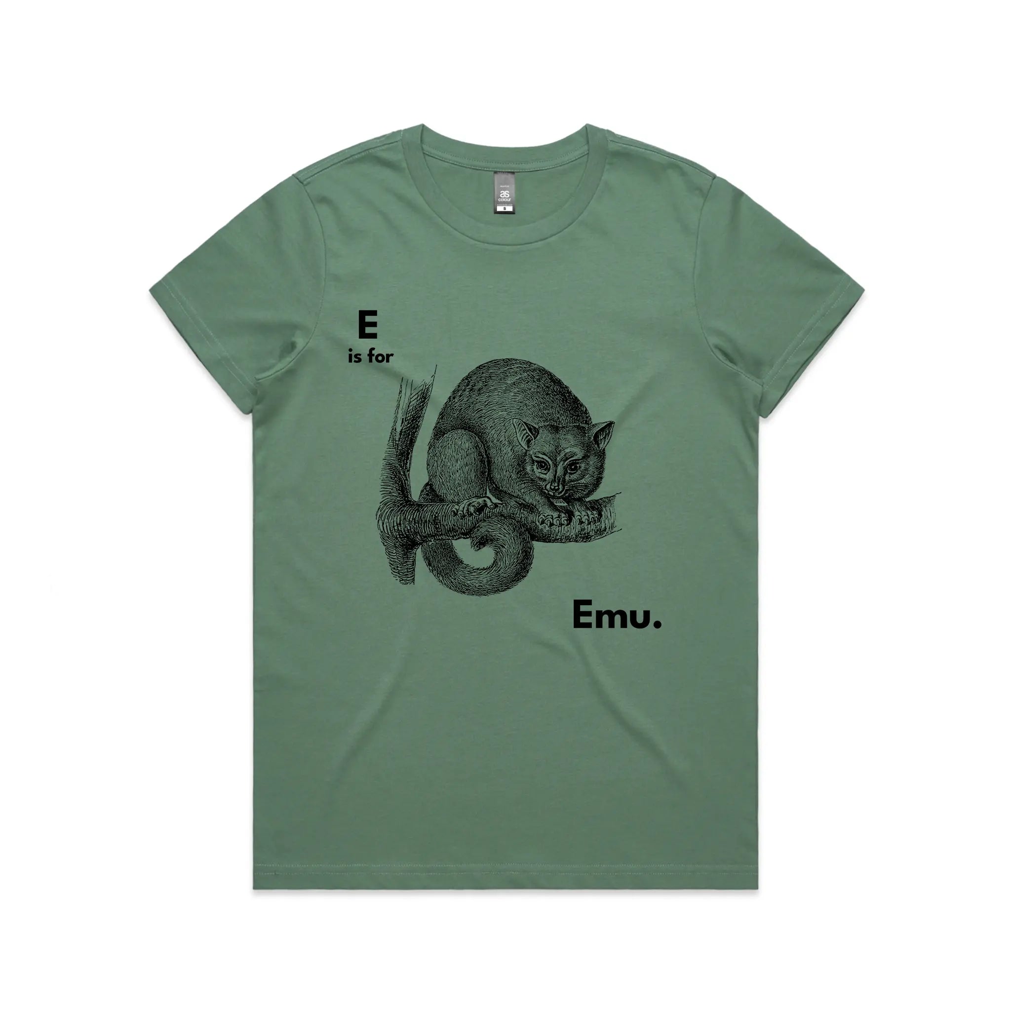 E Is For Emu Tee