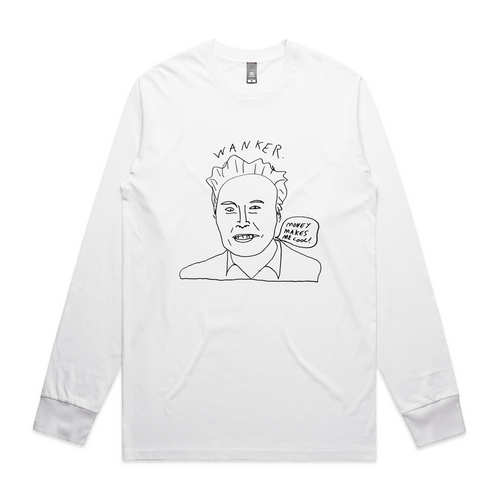 Elon Tee by Lonely Kids Club. All clothing from our T-shirts to our shorts and hoodies are ethically made, and printed packed and shipped from Sydney.