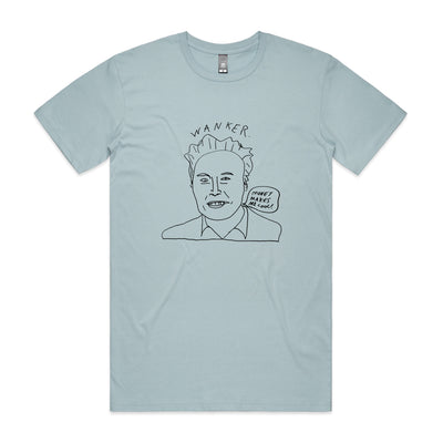 Elon Tee by Lonely Kids Club. All clothing from our T-shirts to our shorts and hoodies are ethically made, and printed packed and shipped from Sydney.