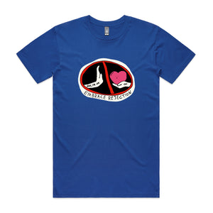 Embrace Rejection Tee by Lonely Kids Club. All clothing from our T-shirts to our shorts and hoodies are ethically made, and printed packed and shipped from Sydney.