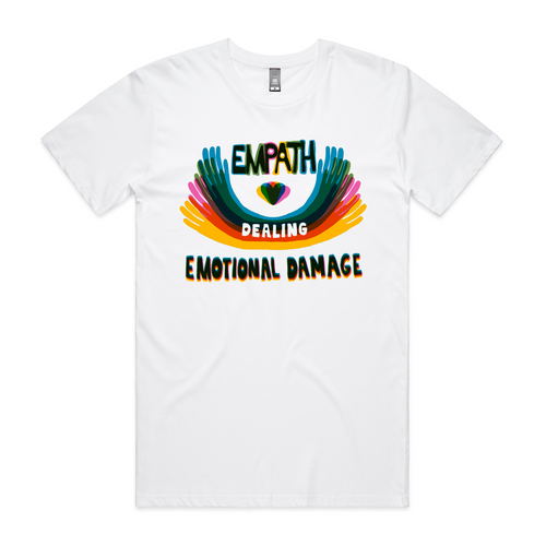 Empath Tee by Lonely Kids Club. All clothing from our T-shirts to our shorts and hoodies are ethically made, and printed packed and shipped from Sydney.