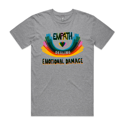 Empath Tee by Lonely Kids Club. All clothing from our T-shirts to our shorts and hoodies are ethically made, and printed packed and shipped from Sydney.