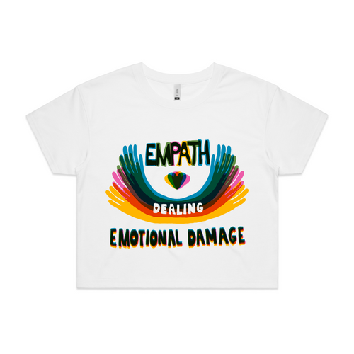 Empath Tee by Lonely Kids Club. All clothing from our T-shirts to our shorts and hoodies are ethically made, and printed packed and shipped from Sydney.