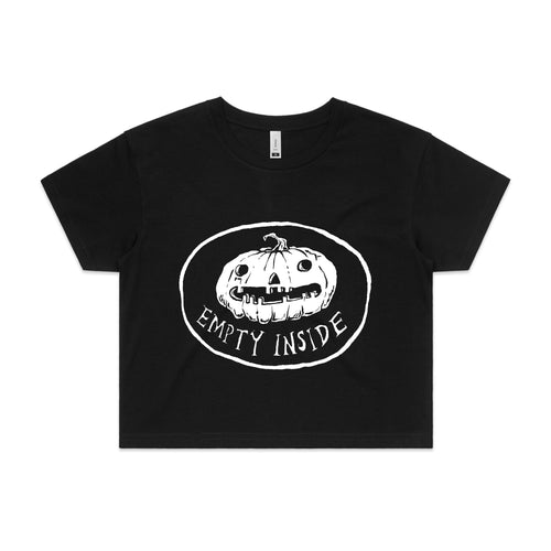 Empty Inside Tee by Lonely Kids Club. All clothing from our T-shirts to our shorts and hoodies are ethically made, and printed packed and shipped from Sydney.