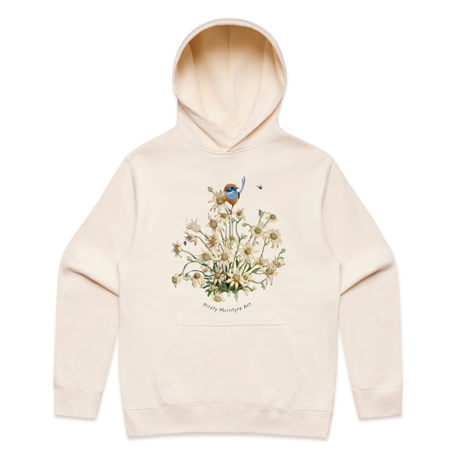Emu Wren & Blossom Hoodie
