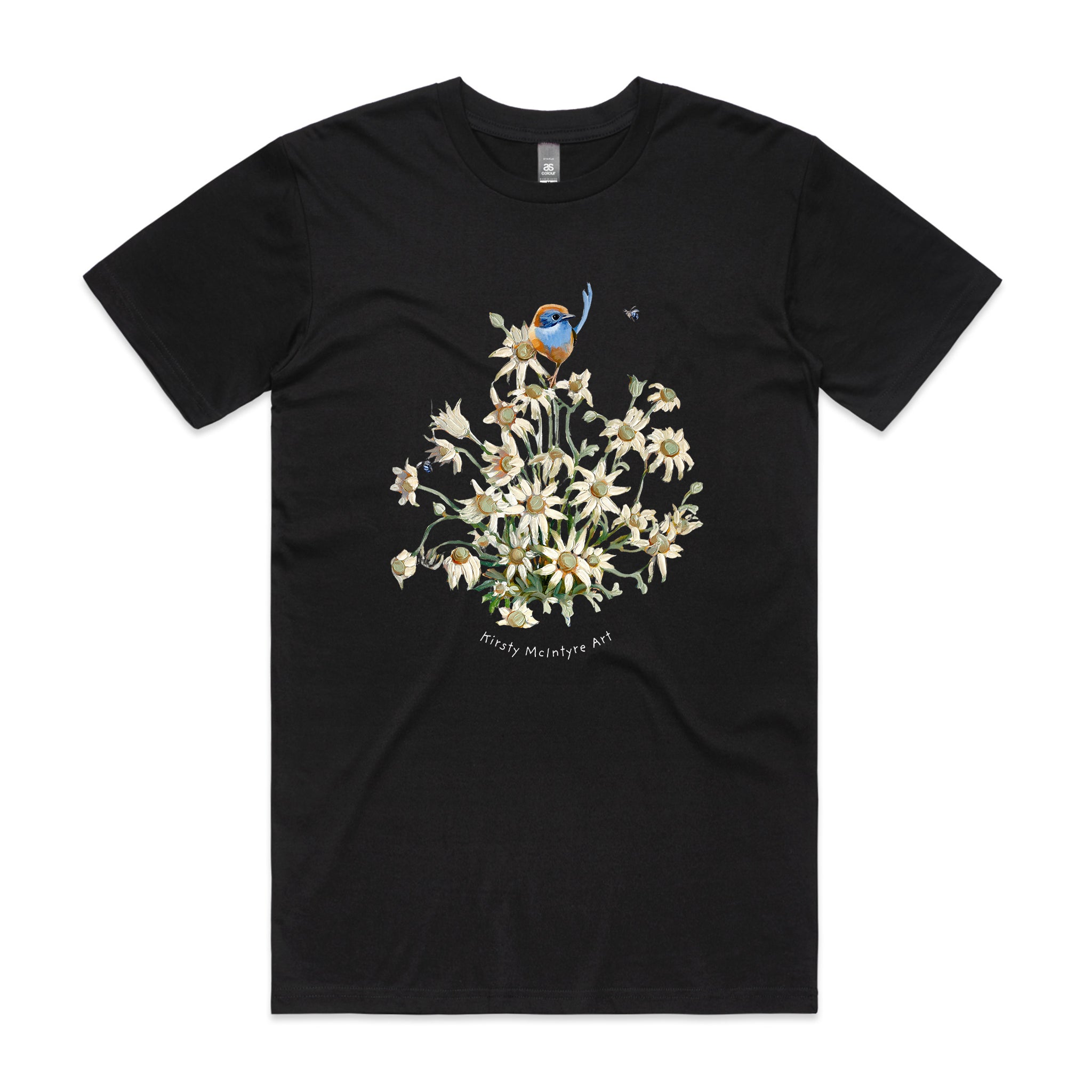 Emu Wren & Flowers Tee