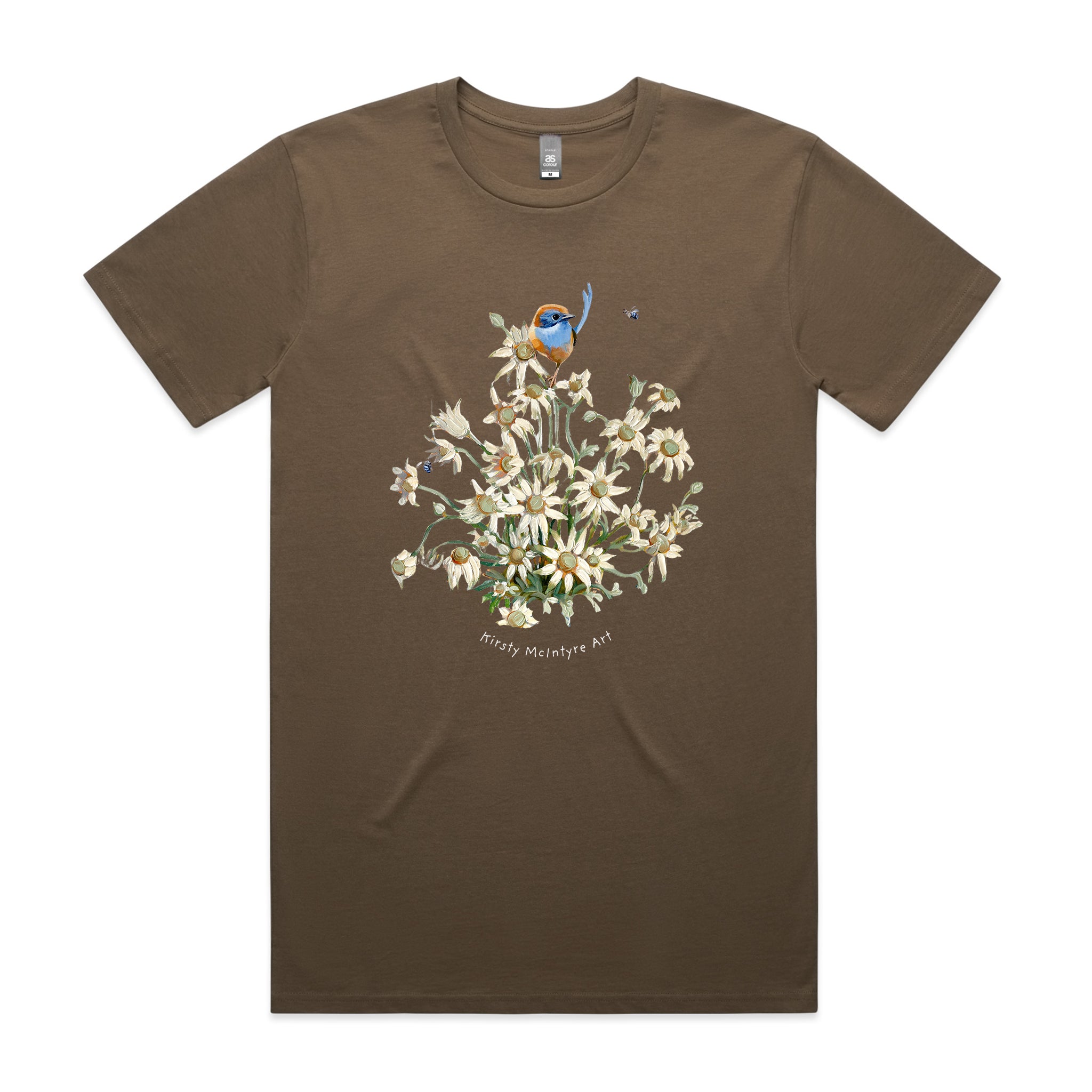 Emu Wren & Flowers Tee
