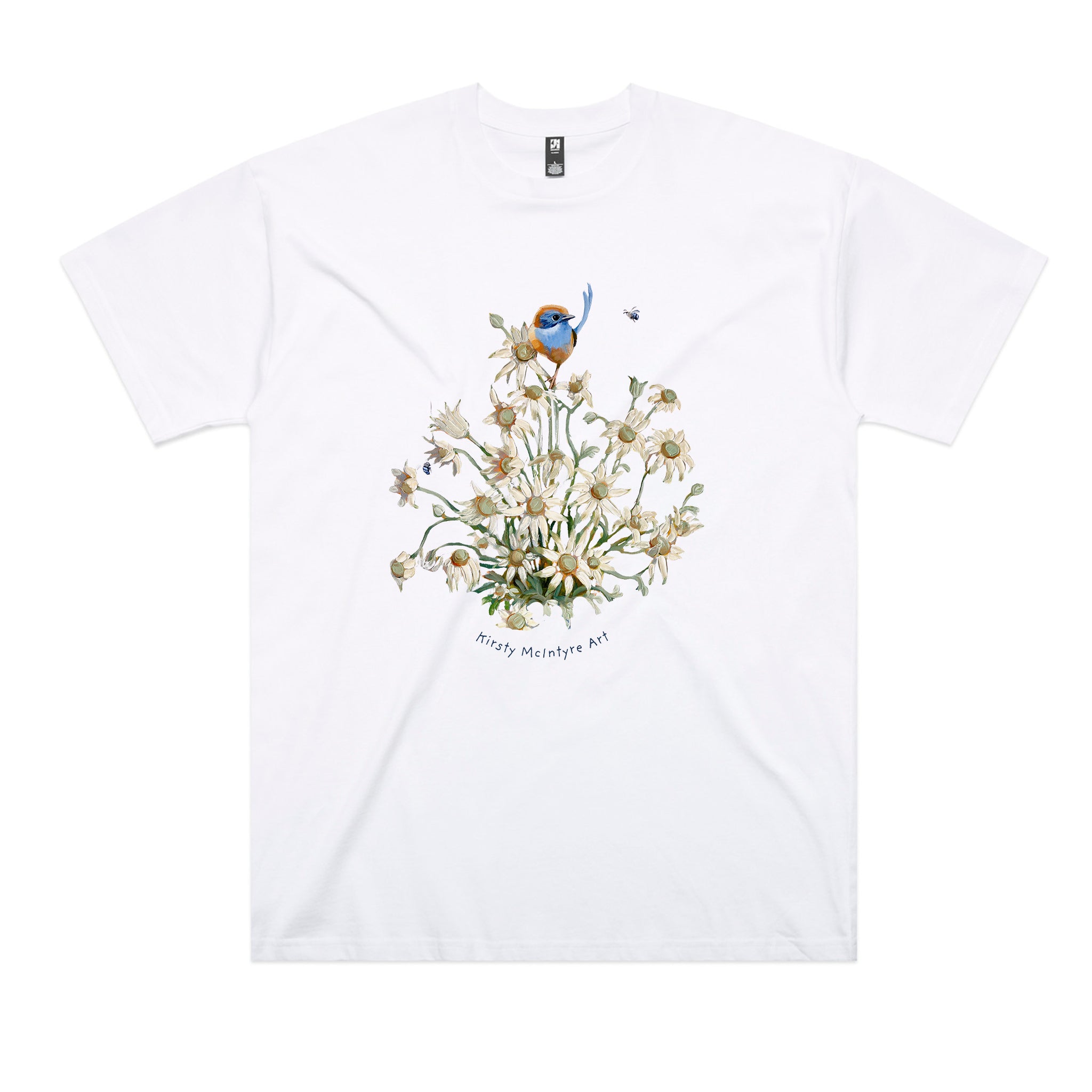 Emu Wren & Flowers Tee