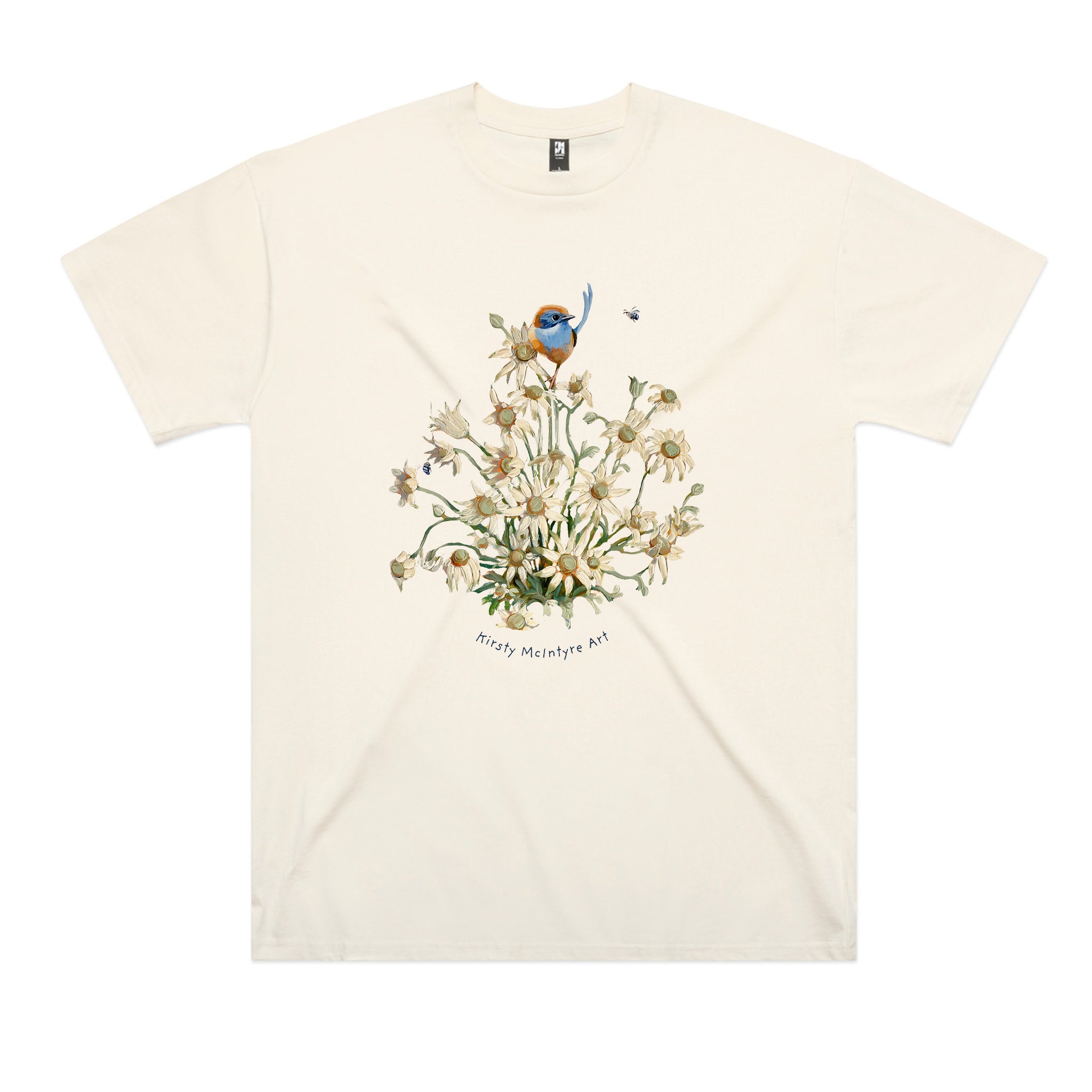 Emu Wren & Flowers Tee