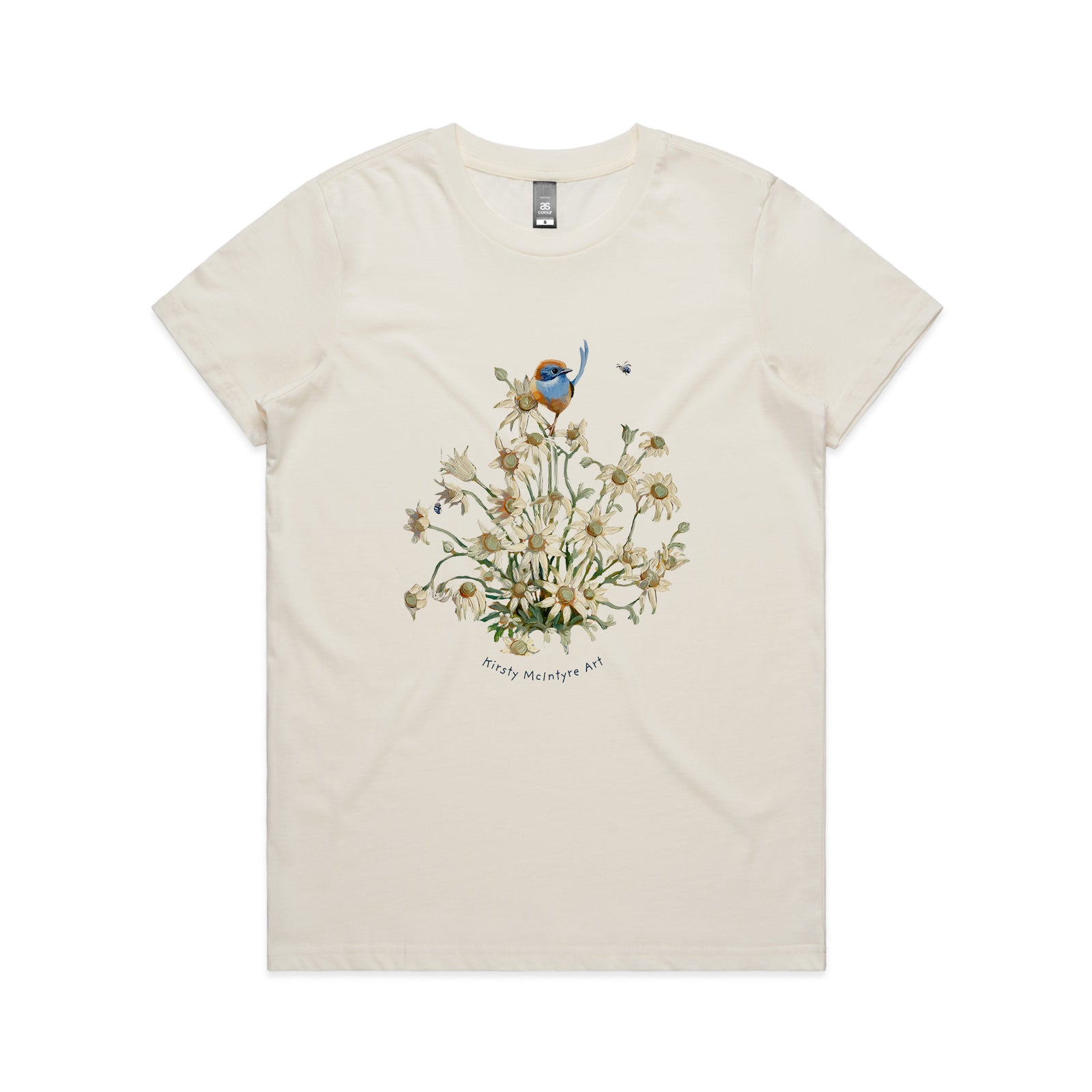 Emu Wren & Flowers Tee