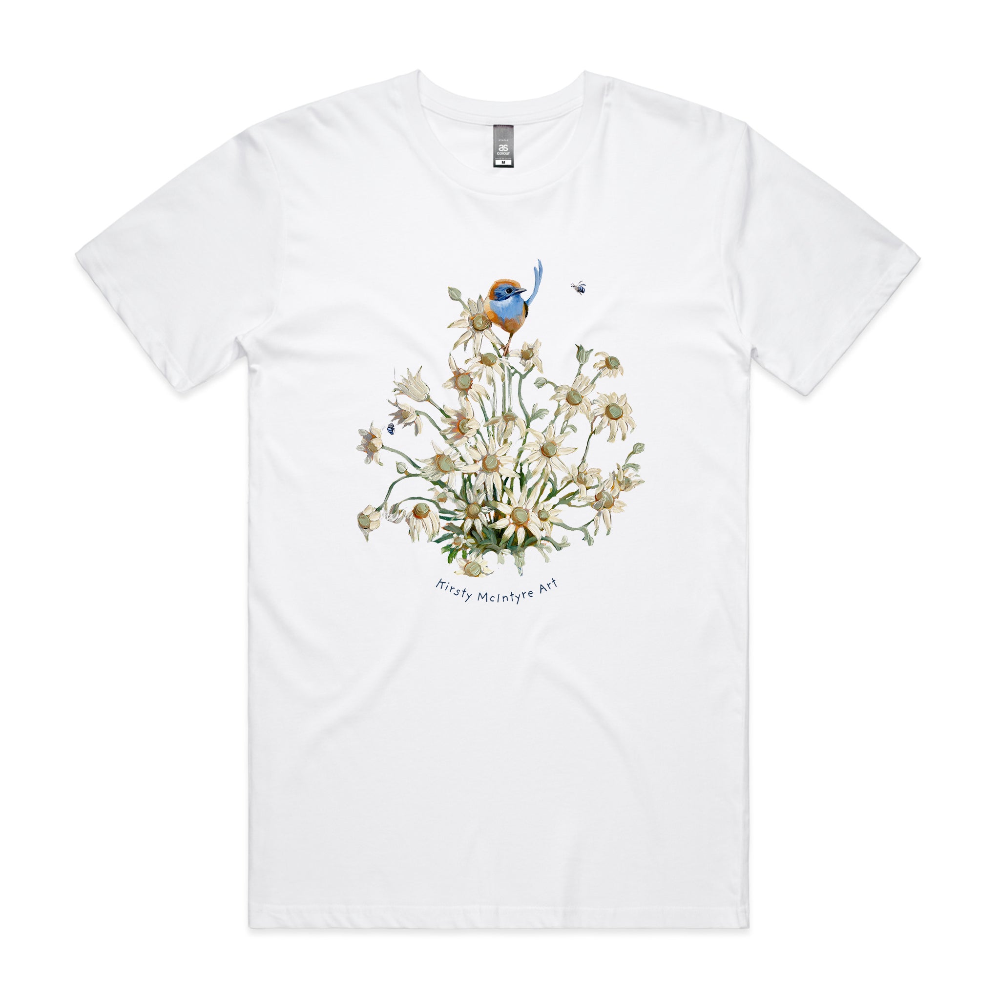 Emu Wren & Flowers Tee