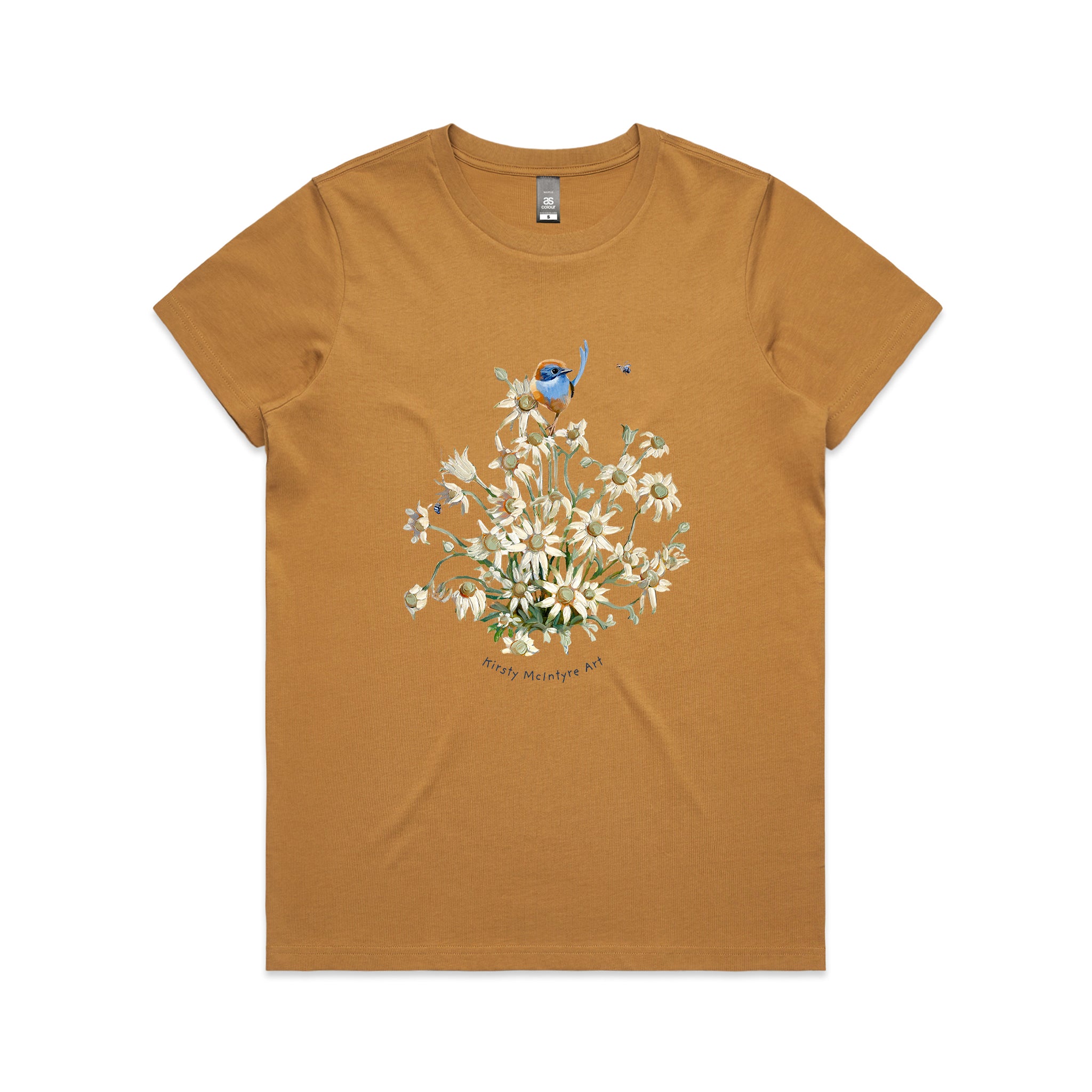 Emu Wren & Flowers Tee