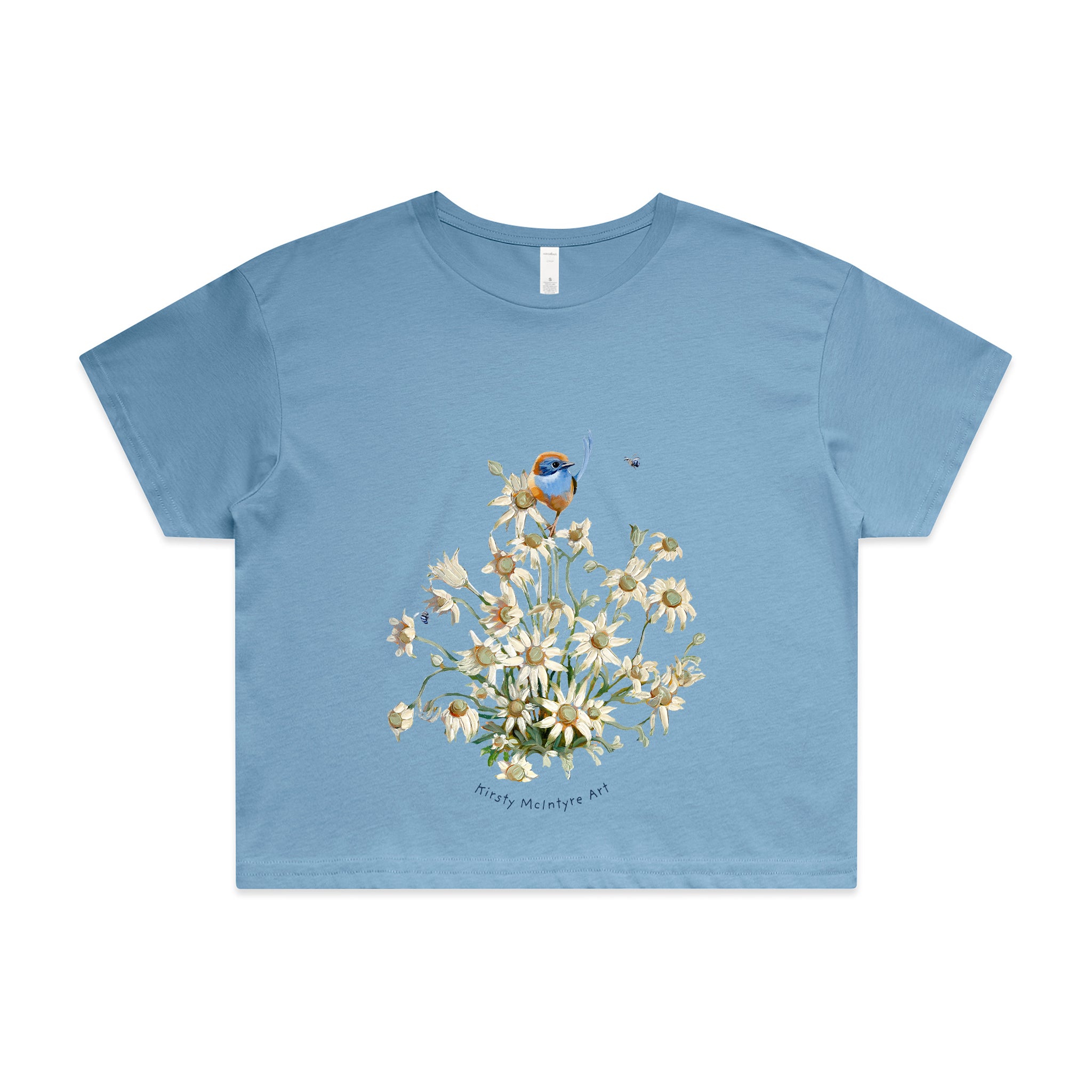 Emu Wren & Flowers Tee