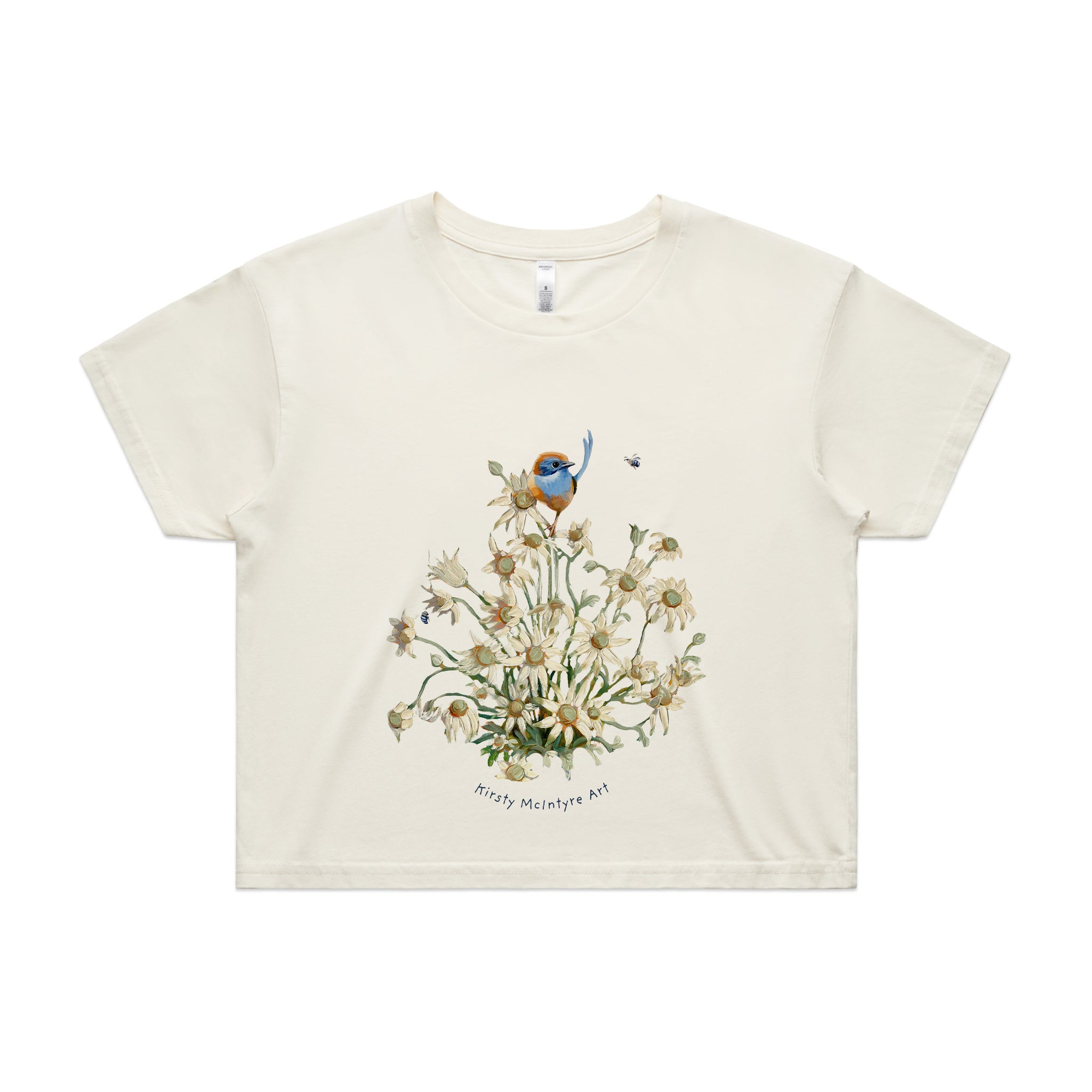 Emu Wren & Flowers Tee