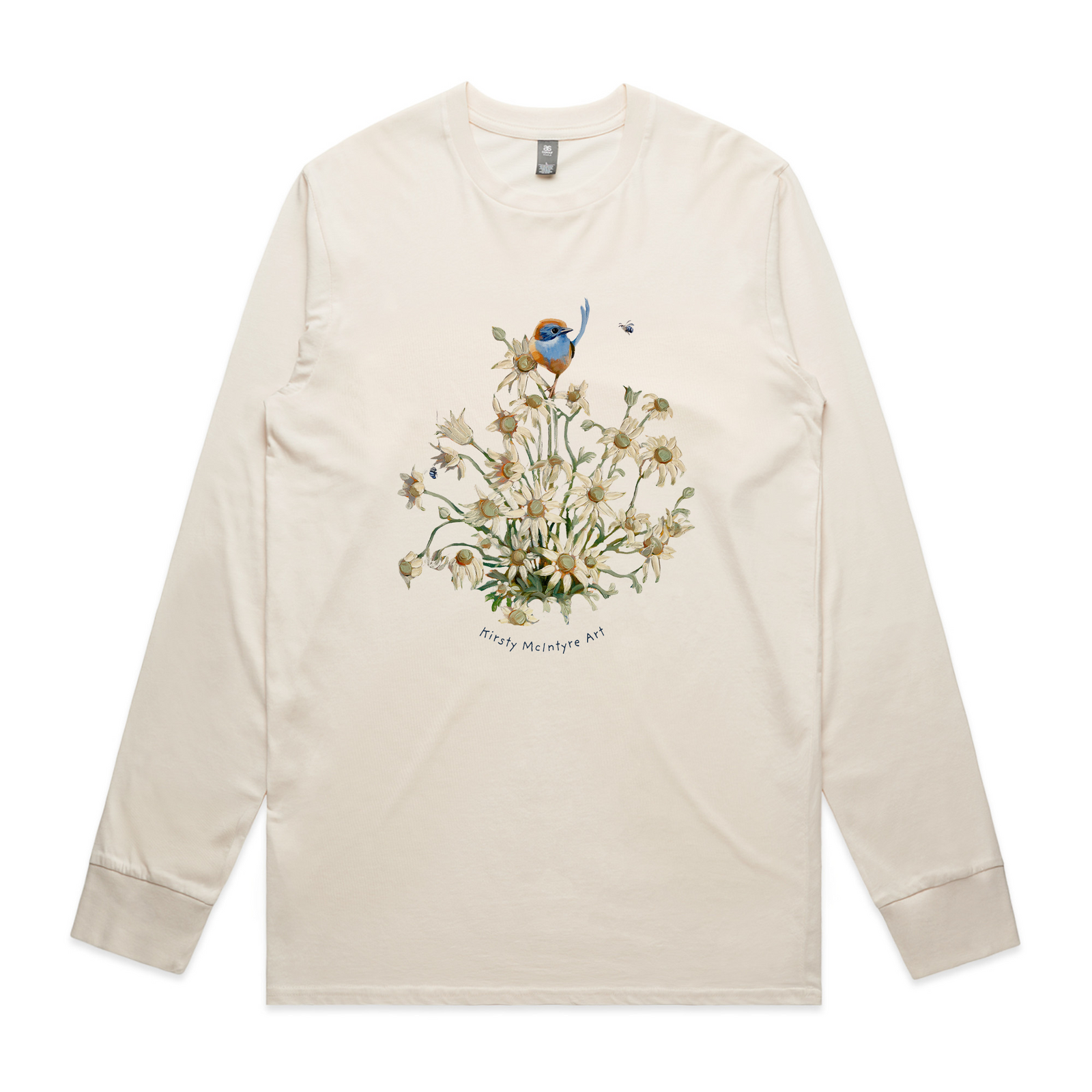 Emu Wren & Flowers Tee