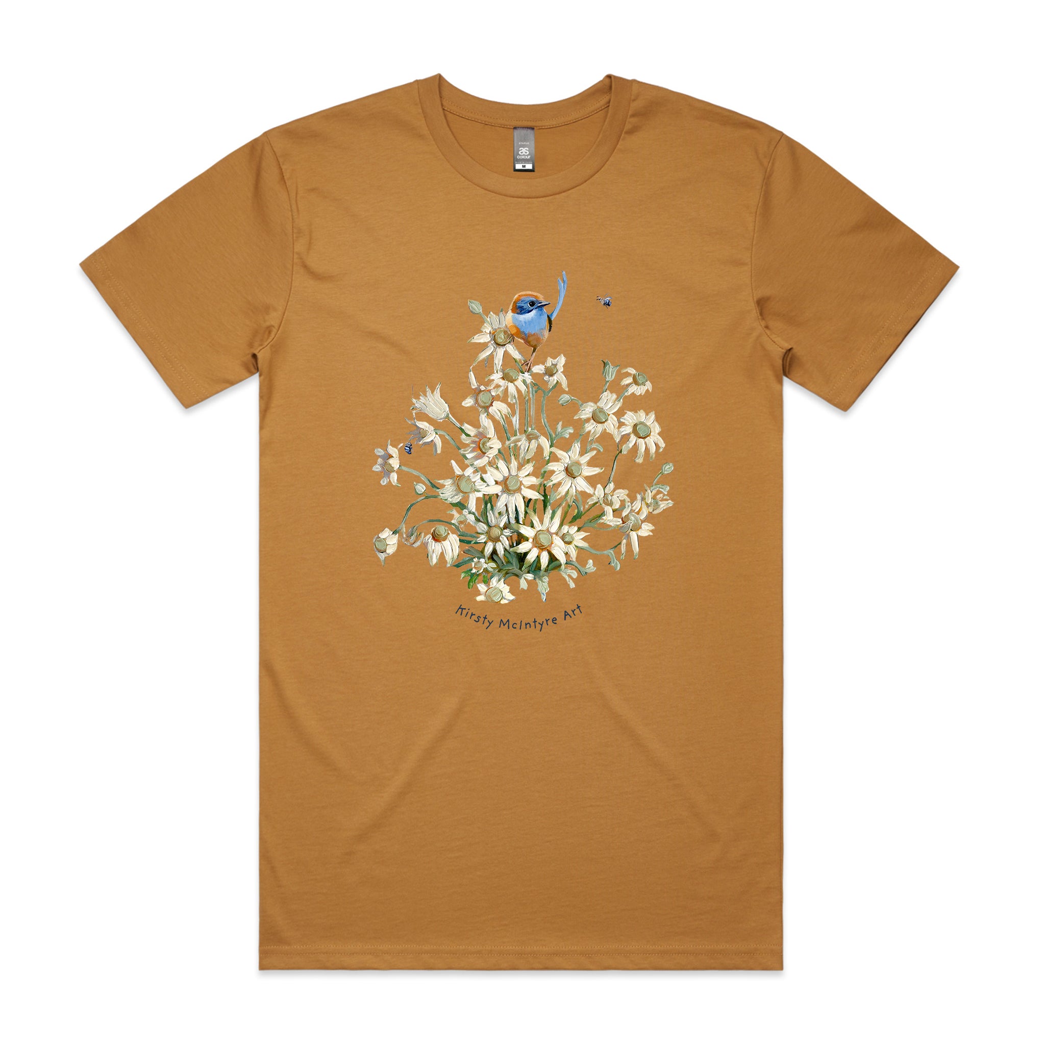 Emu Wren & Flowers Tee