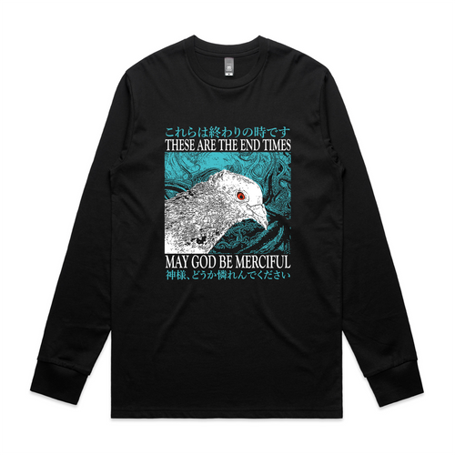 End Times Tee by Lonely Kids Club. All clothing from our T-shirts to our shorts and hoodies are ethically made, and printed packed and shipped from Sydney.