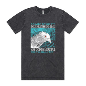 End Times Tee by Lonely Kids Club. All clothing from our T-shirts to our shorts and hoodies are ethically made, and printed packed and shipped from Sydney.