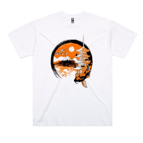 Enso Beauty Tee by Lonely Kids Club. All clothing from our T-shirts to our shorts and hoodies are ethically made, and printed packed and shipped from Sydney.