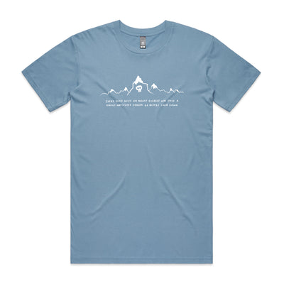 Mount Everest Tee by Lonely Kids Club. All clothing from our T-shirts to our shorts and hoodies are ethically made, and printed packed and shipped from Sydney.
