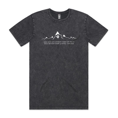 Mount Everest Tee by Lonely Kids Club. All clothing from our T-shirts to our shorts and hoodies are ethically made, and printed packed and shipped from Sydney.