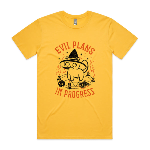 Evil Plans In Progress Tee