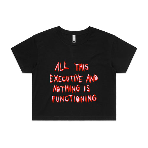 All This Executive Tee by Lonely Kids Club. All clothing from our T-shirts to our shorts and hoodies are ethically made, and printed packed and shipped from Sydney.
