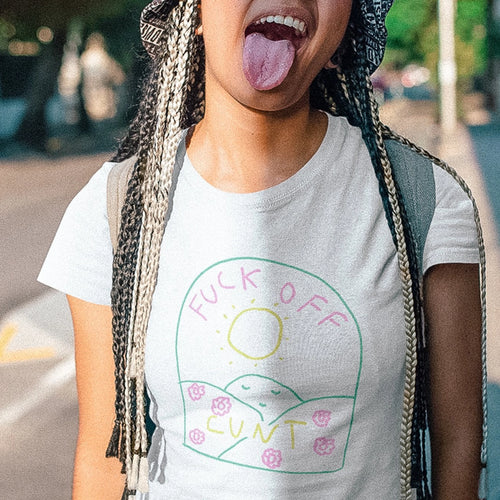 FOC Tee by Lonely Kids Club. All clothing from our T-shirts to our shorts and hoodies are ethically made, and printed packed and shipped from Sydney.
