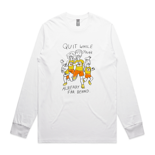 Far Behind Tee by Lonely Kids Club. All clothing from our T-shirts to our shorts and hoodies are ethically made, and printed packed and shipped from Sydney.