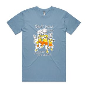 Far Behind Tee by Lonely Kids Club. All clothing from our T-shirts to our shorts and hoodies are ethically made, and printed packed and shipped from Sydney.